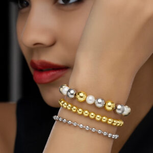 ALRO Anti-Tarnish Collection of 3 Bracelets