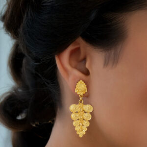 ALRO Anti-Tarnish Golden Danglers